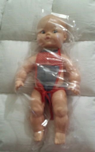 Vtg Horsman Baby Doll Plastic From The 70s PLASTIC 12 
