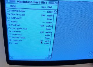 Macintosh Hard Disk 20 - First Mac Hard Drive ever -,  bootable 5