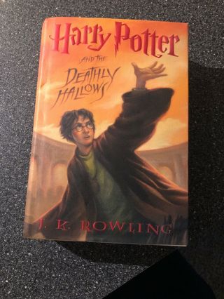 Harry Potter And The Deathly Hallows First Edition,  Hardcover,  Autographed