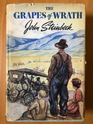 The Grapes Of Wrath True 1st Edition/1st Issue John Steinbeck,  Owner