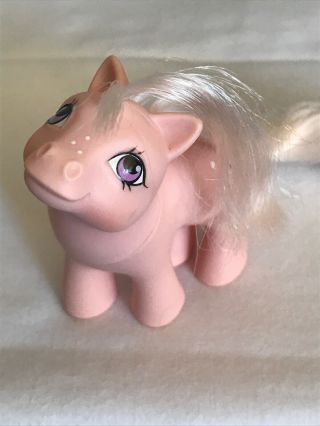Vintage Mlp G - 1 Hasbro My Little Pony Baby Cotton Candy