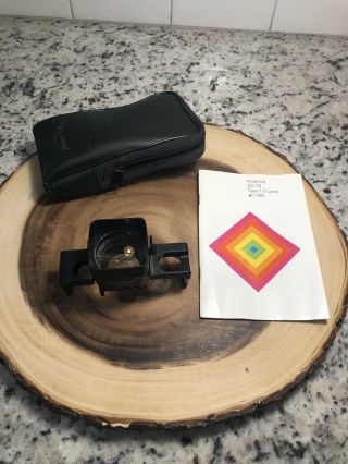 Polaroid Sx - 70 Tele/1.  5 Lens 119a With Case And Booklet