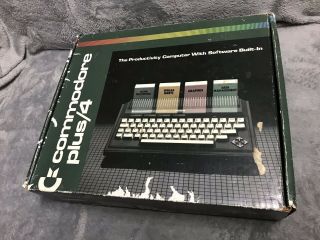 Commodore Plus/4 Computer W/ Games And 1531 Datassette