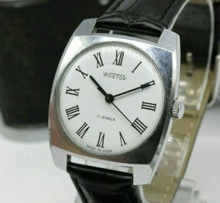 Vostok Wristwatch Ussr Military Mechanical Mens Wrist Watch 2209 Vintage Soviet