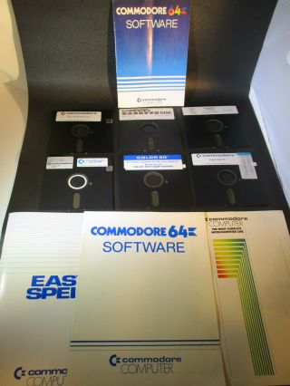 1983 Commodore 64 Personal Computer Boxed w/Software Manuals 6