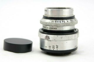 Fast Taylor Hobson Cooke Kinic 1 Inch (25mm) F1.  5 C Mount Lens