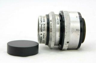 fast Taylor Hobson COOKE KINIC 1 inch (25mm) f1.  5 C mount lens 2