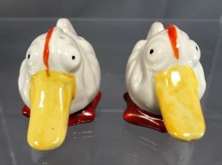 Vintage Platypus/duck Salt And Pepper Shakers - Japan