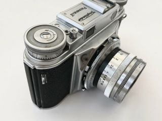 Voigtlander Prominent - 35mm Rangefinder Film Camera w/ 50mm f/1.  5 Nokton Lens 6