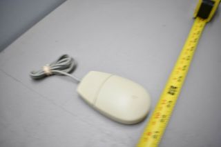 Early - Mid 90 ' s Vintage Apple Desktop Bus Mouse II M2706 Cleaned,  1 Button 2