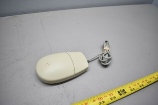 Early - Mid 90 ' s Vintage Apple Desktop Bus Mouse II M2706 Cleaned,  1 Button 3