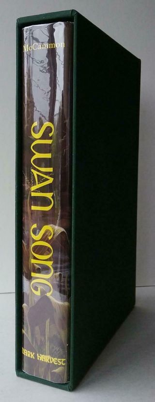 Swan Song By Robert R.  Mccammon 1st Edition Signed Limited Charles Lang Art