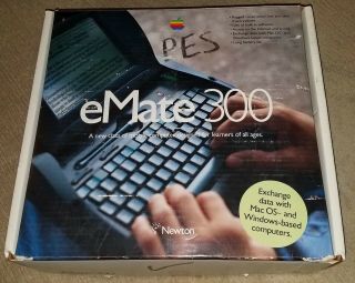 Apple Newton Emate 300 Laptop Complete With Extra Battery