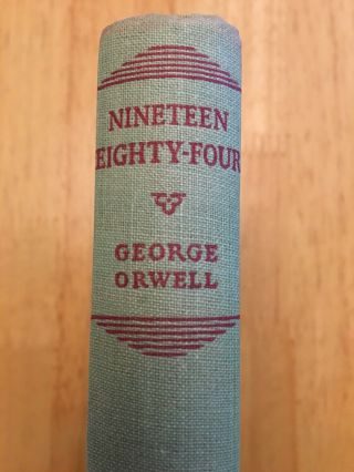 Nineteen Eighty - Four - George Orwell - First Edition 1949 - 5
