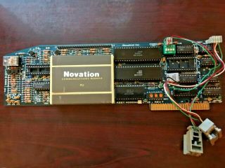 Apple II Novation Apple - CAT II Modem w Com - Ware Software & Manuals & a Handset 3