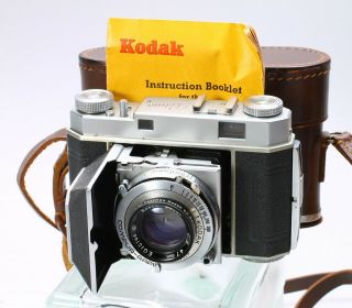 Kodak Retina Ii 35mm Film Rangefinder Camera W/ Ektar 47mm F/2 Lens