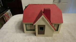 Vintage O Scale Homemade Wood Craftsman 1950s House Cottage 7 " X 6 " X 5.  5 "