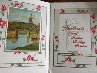 Brilliants From Thomas Bailey Aldrich Charles E Graham Antique Book