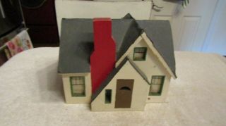 Vintage O Scale Homemade Wood Craftsman 1950s House Cottage 7 " X 6 " X 5.  5 " 2