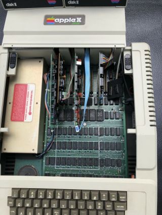 Apple II 2 Plus with 2 Floppy Drives And Manuals 5