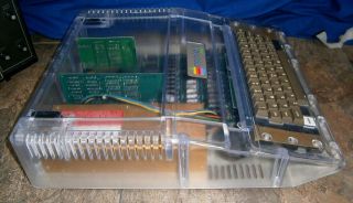Clear Case Apple II Plus and Clear Case Disk II - Both Work Fine 7