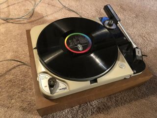 Thorens Td 121 Turntable With Shure Tonearm And Ge Vr 2 Phono Cart Please Read