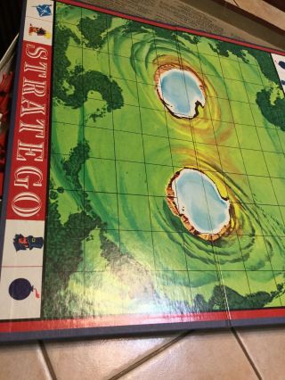 Vintage 1977 Milton Bradley Stratego Replacement Game Board Only