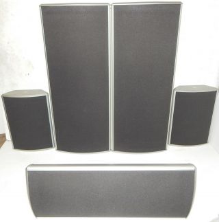 Ar Acoustic Research Phantom 5 Channel Surround Speaker Set Models 8.  3 5.  2 252c