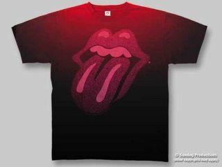 2xl Rolling Stones Weathered Tongue Faded Tie Dye Shirt -,  Never Worn Vintage