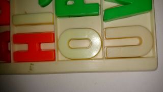 Vintage Fisher Price Little People School House 923 Letter Tray Complete 4