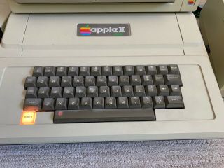 Apple II plus 48MB,  Apple Monitor II and Imagewriter Printer, 3
