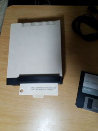 Tandy Portable Disk Drive 26 - 3808 TRS - 80 Floppy for Radio Shack model 100 4