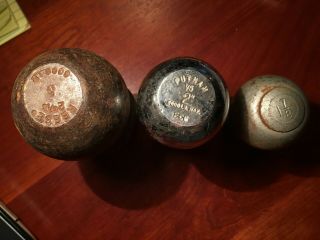 3 Vintage Trailer Ball Hitches Putnam 2 ",  Reese 2 5/16 & 1 7/8