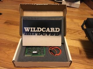 WILDCARD for Apple II - Old - Stock NOS w/ Documentation East Bay Software 2
