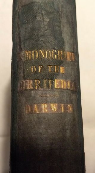 Monograph Sub - Class Cirripedia (barnacles) 1851 FIRST EDITION Charles Darwin 9