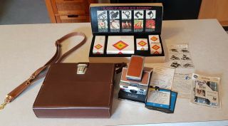 Polaroid Sx - 70 Land Camera  With Case,  Accessories Kit,  All Boxes