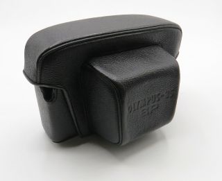 Vintage Black Leather Case For Olympus 35 Sp 35mm Rangefinder Camera -,