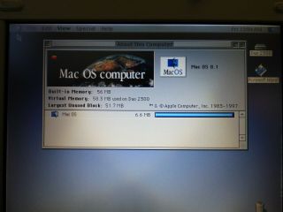 Apple PowerBook Duo 2300c PowerPC 603e 100Mhz 10