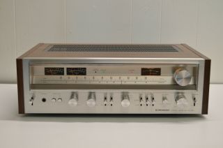 Vintage Large Silver Face Pioneer Sx - 780 Am - Fm Stereo Receiver ( ((awesome)) )