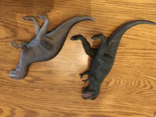 Vtg Imperial Allosaurus Dinosaur Toy - Grey - Jurassic Vintage T Rex