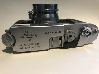 Leica M4 35mm Rangefinder Film Camera 21 mm Agulon Lens 21 mm viewfinder 3