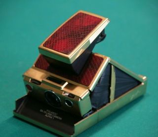 Polaroid Sx - 70 Alpha 1 Gold Edition In