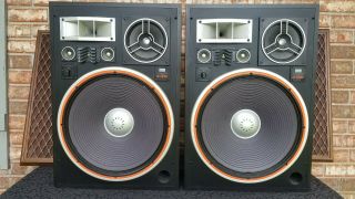 Vintage Sansui SP - X8900 Speakers 4 Way,  6 Speaker System 2