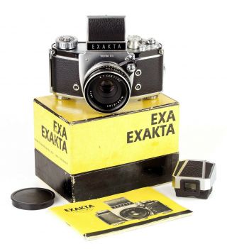 Ihagee Camera Exakta Varex Ii B Vx Iib Lens Zeiss Tessar 50mm F/2.  8 Serviced