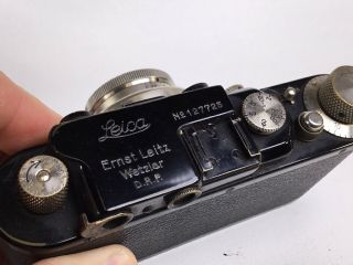 Leica III Model F Black With 5cm Summar 7