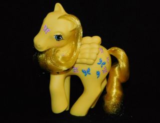 My Little Pony G1 Dancing Butterflies Vintage Twice As Fancy Pegasus 1986 Mlp