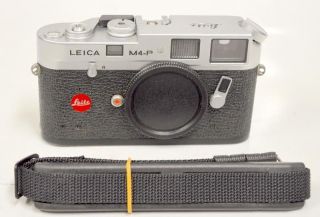 Leica M4 - P By Leitz 35mm Silver Rangefinder Film Camera Sn 1643476
