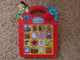 Blues Clues Press And Guess Toddler 90s Toy Game Tyco Vintage 1998