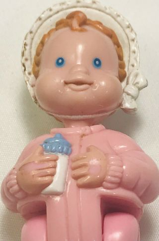 Vintage Fisher Price Loving Family Dollhouse Baby Girl Doll Infant Figure 1994