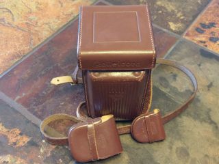 Rolleicord Va type 2 Camera,  Leather Case,  accessories. 8
